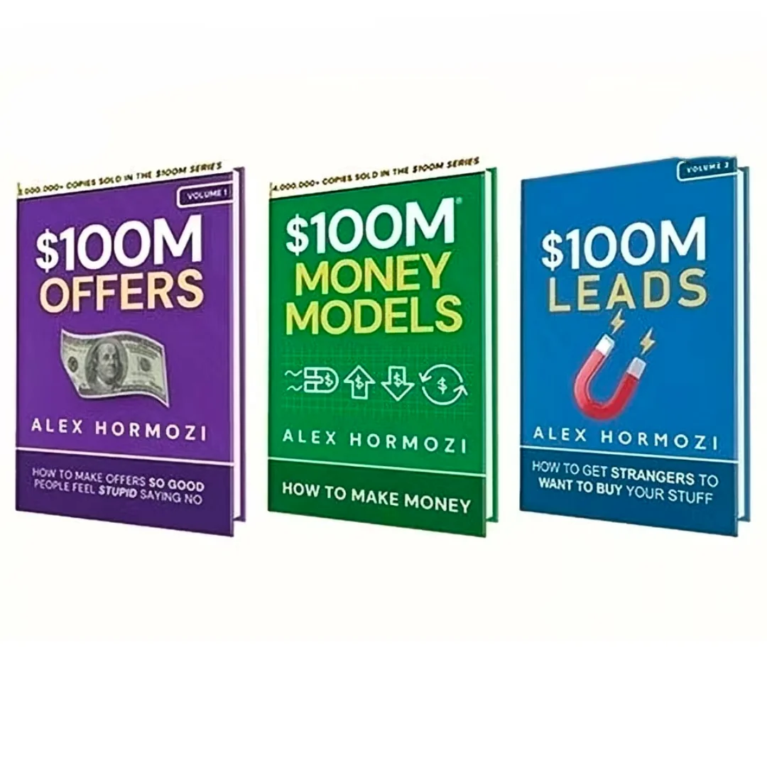 1 book $100M Offers & $100M Leads - Business Marketing & Entrepreneurship Books How to Make Offers & Get Leads Guide