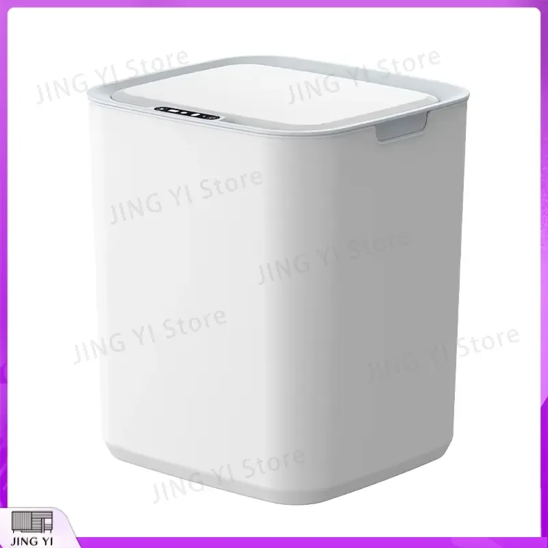 22L Smart Trash Can Automatic Sensor Waterproof Garbage Bin Modern Office Home Waste Basket with Lid Eco Friendly High