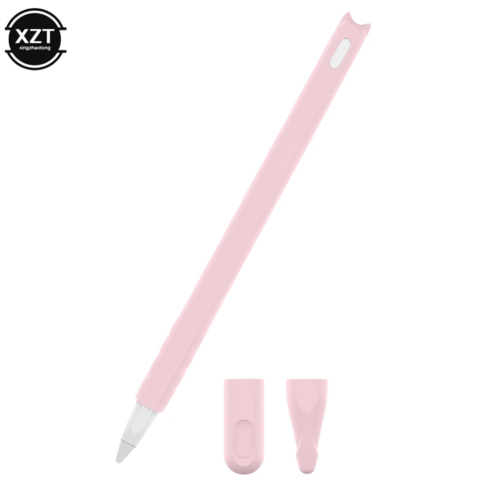 Soft Silicone Case Compatible For Apple Pencil 2st gen Case Compatible For iPad Tablet Touch Pen Stylus Protective Sleeve Cover