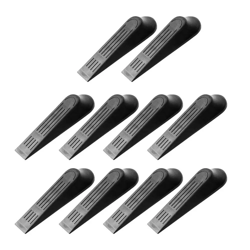 10Pcs Door Stoppers Punch Free Anti Slip Door Wedges for Home Office Floor Safety Finger Injury Prevention Buffers