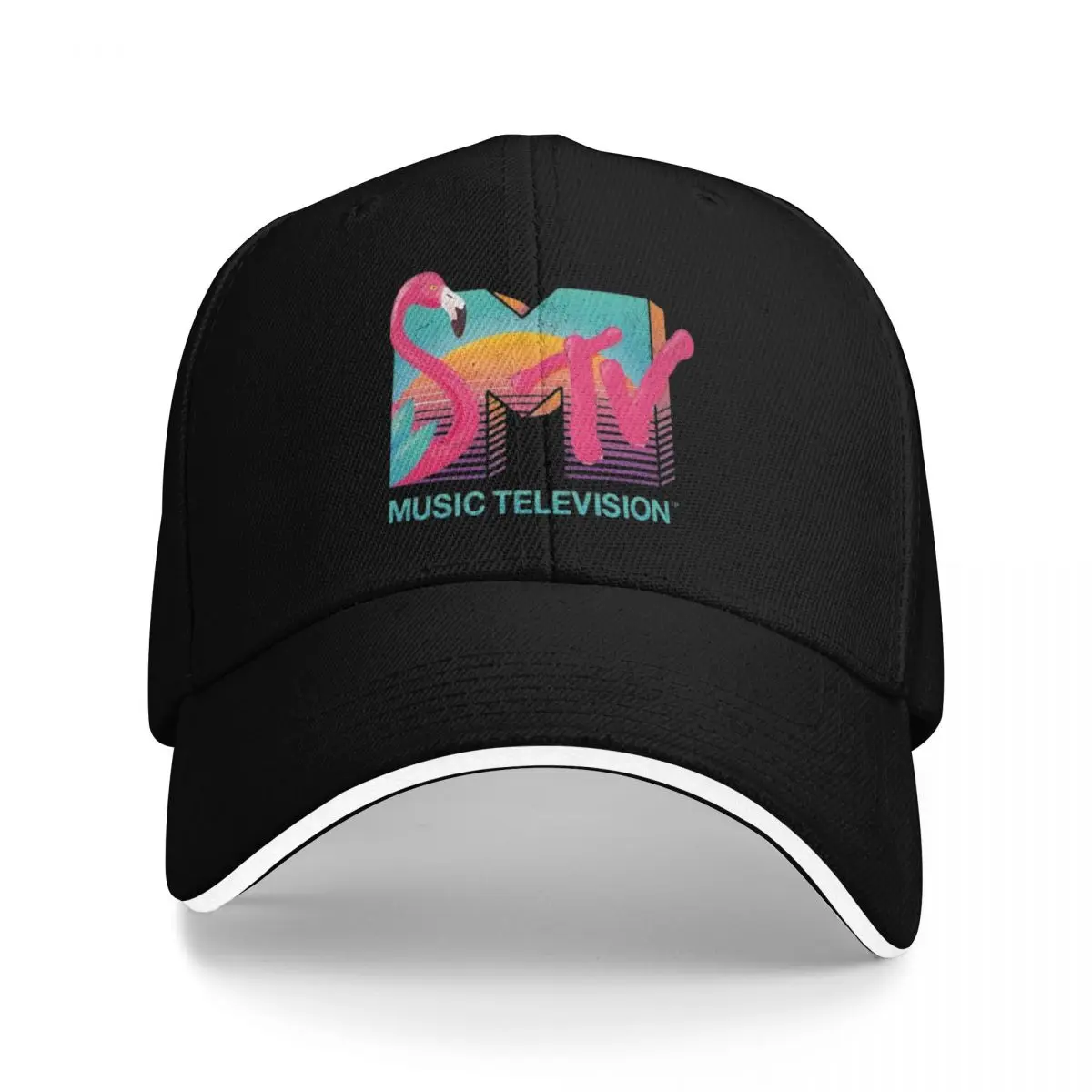 

MTV Flamingo Baseball Cap Bobble Hat party Hat Men Hats Women's