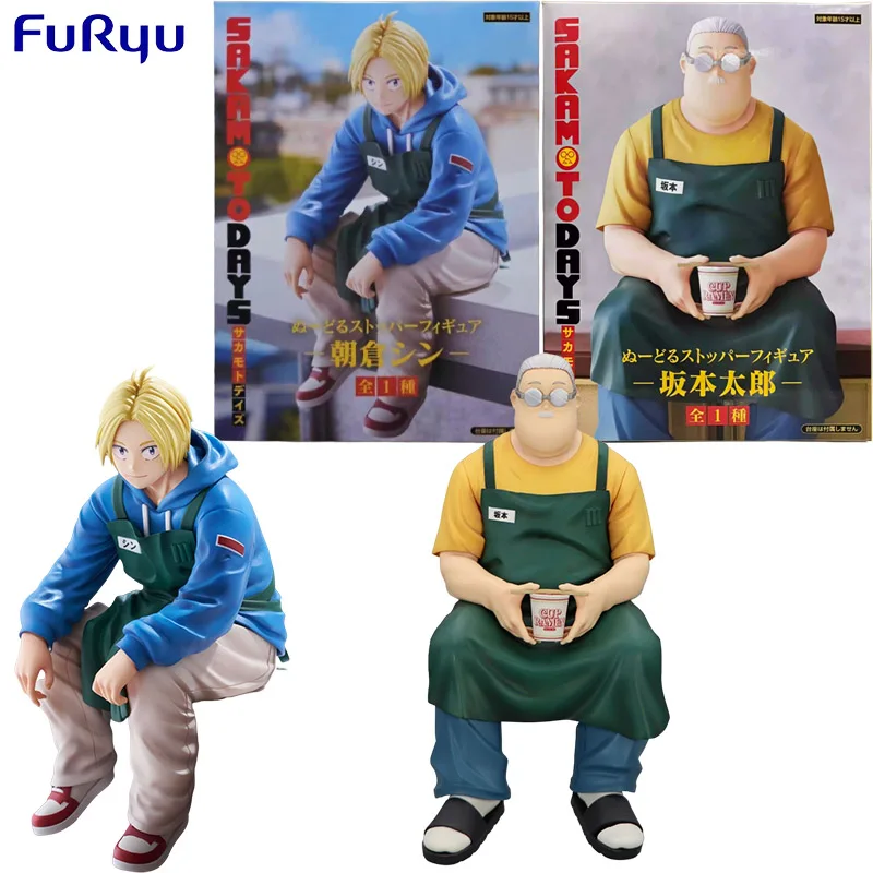 

FURYU Genuine Noodle Stopper SAKAMOTO DAYS Anime Figure Taro Sakamoto Shin Asakura Action Toys for Kids Gift Collectible Model