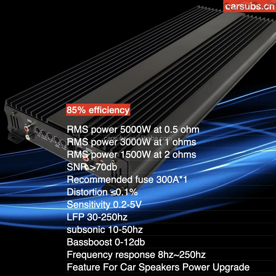 0.5 Ohm 5000W Car SPL Subwoofe - Car Subwoofer Amplifier 3000W Rms review and price