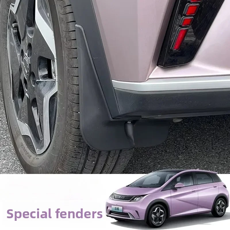 

For BYD Dolphin Surf M9 for Honor Edition 4pcs Car Fender Mudguard Mud Flaps Wheel Protector Splash Guards Car Accessories