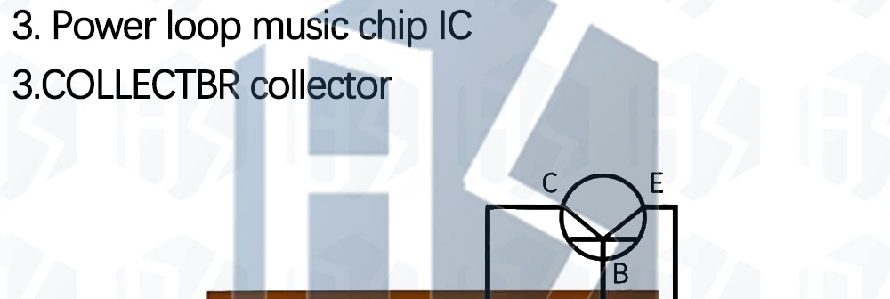HS-088 Dingdong Tone Türklingel Musik Sprachmodul Board IC Sound Chip für DIY/Spielzeug – Detail 6