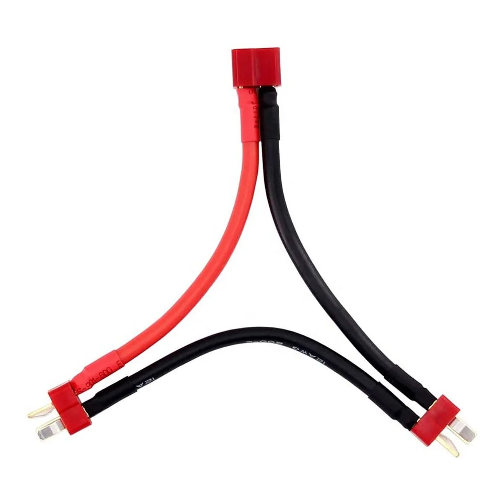 

30PCS Deans T Plug Connector Series 12AWG 100mm Silicone Wire Cable Leads For RC Parts & Lipo Battery