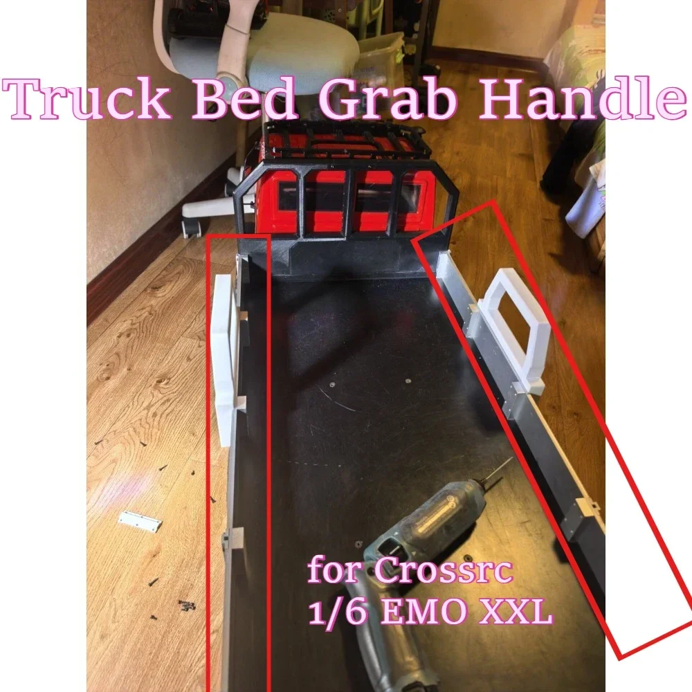 RC remote control scale sturdy Truck Bed Grab Handle component for Crossrc 1/6 EMO XXL custom size replacement spare accessories