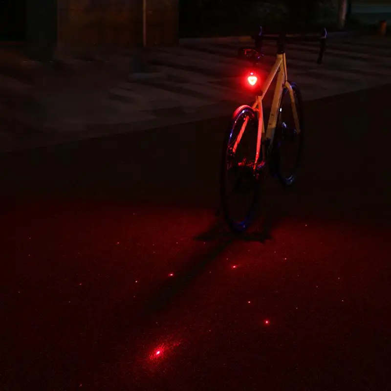 Luz trasera de conducción nocturna, luces traseras de advertencia recargables por USB creativas, equipo de conducción de diseño recargable para Busy City Street