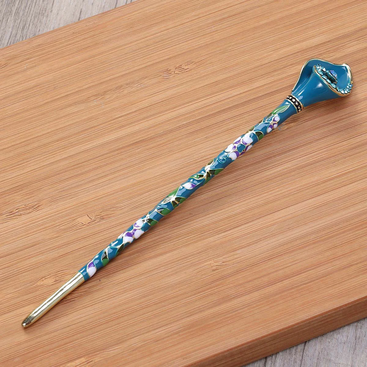 Vintage Colored Drawing Hair Chopsticks Hair Decor Hairpin Hair Clip Hair Stick (Multi Color) women hairpin