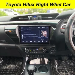 128GB Android 13 Screen 2Din Car Multimedia GPS For Toyota Hilux Revo 2016 2017 2022 Autoradio Navigation Stereo Head Unit Radio