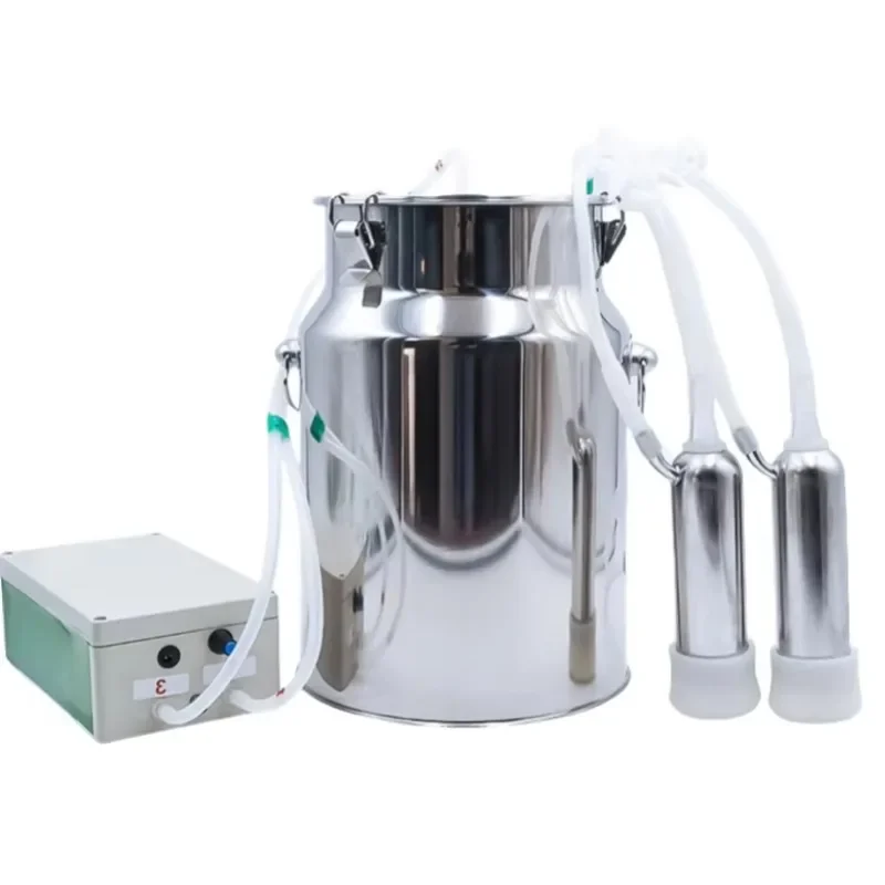 Portable 5L Electric Pulse Goat Milking Machine Automatic Sheep Farm Equipment Cow Milking Function Core Including Engine