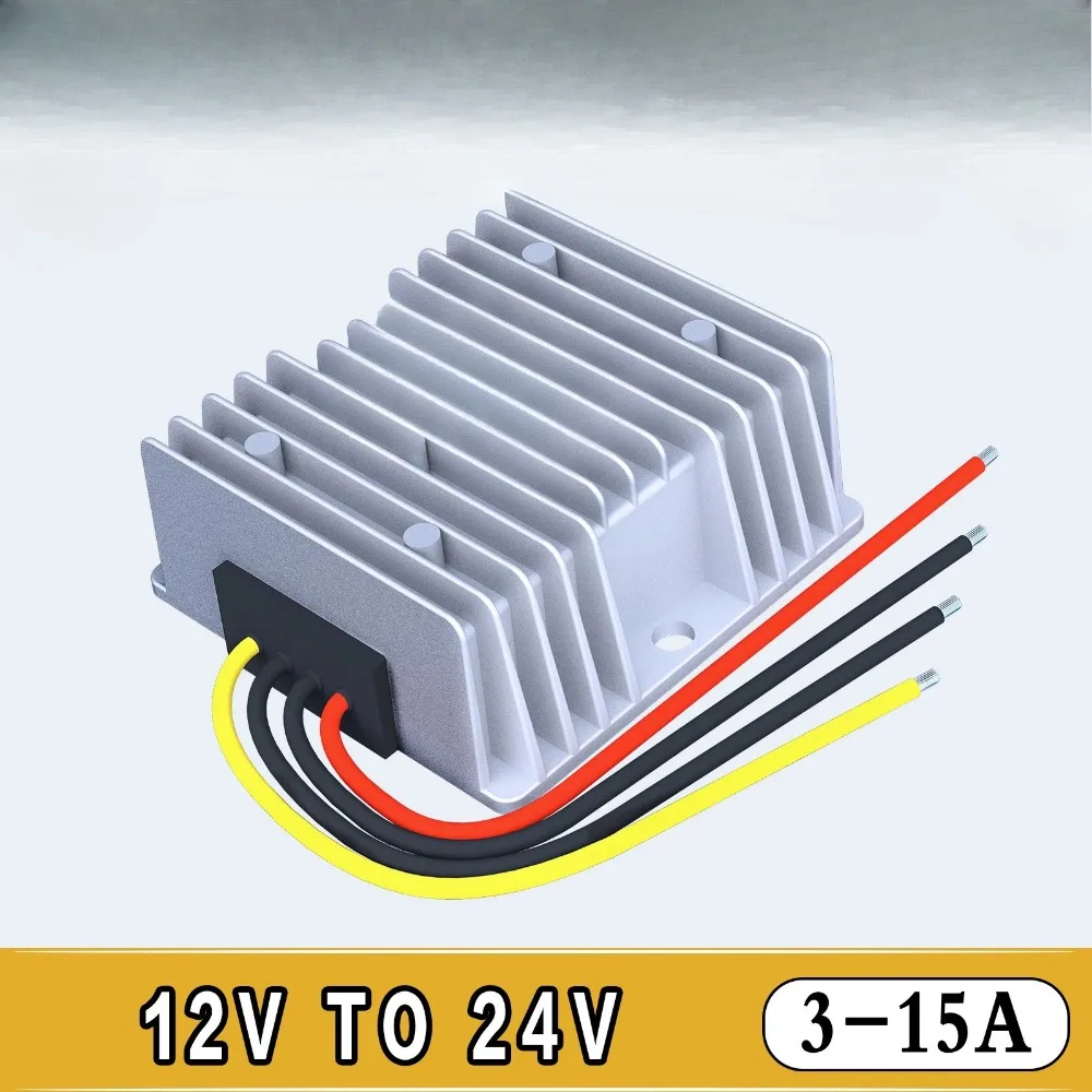 CE DC DC Converter 12V to 24V 5A 8A 10A 12A Boost 12 Volt Step-up to 24 Volt Power Voltage Regulator For Car LED