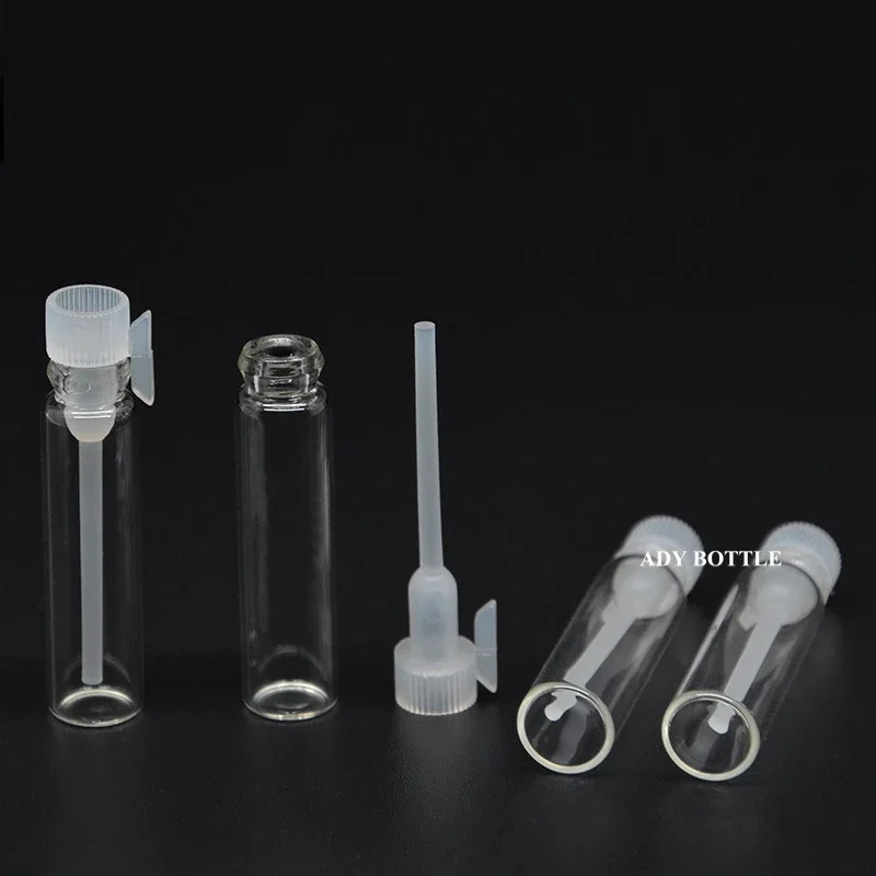 1ml 2ml 3ml Separate Bottle of Essential Oil Transparent Drop Stick Glass Trial Bottle Perfume Bottling Sample Bottle