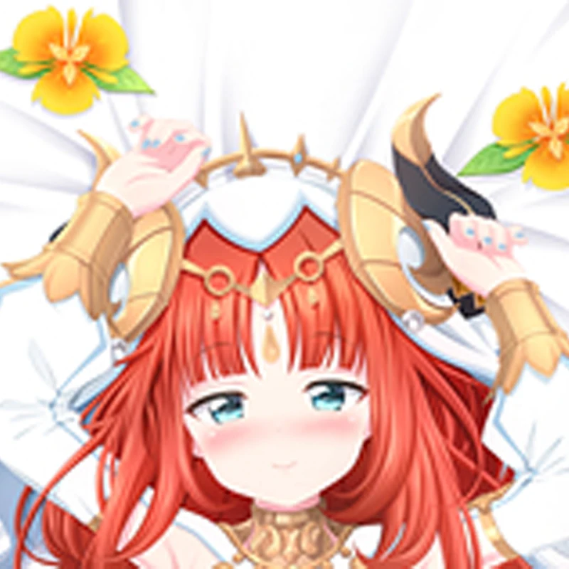 

New Pattern Anime Nilou Dakimakura Hugging Body Pillow Cover Case double-sided printing‌