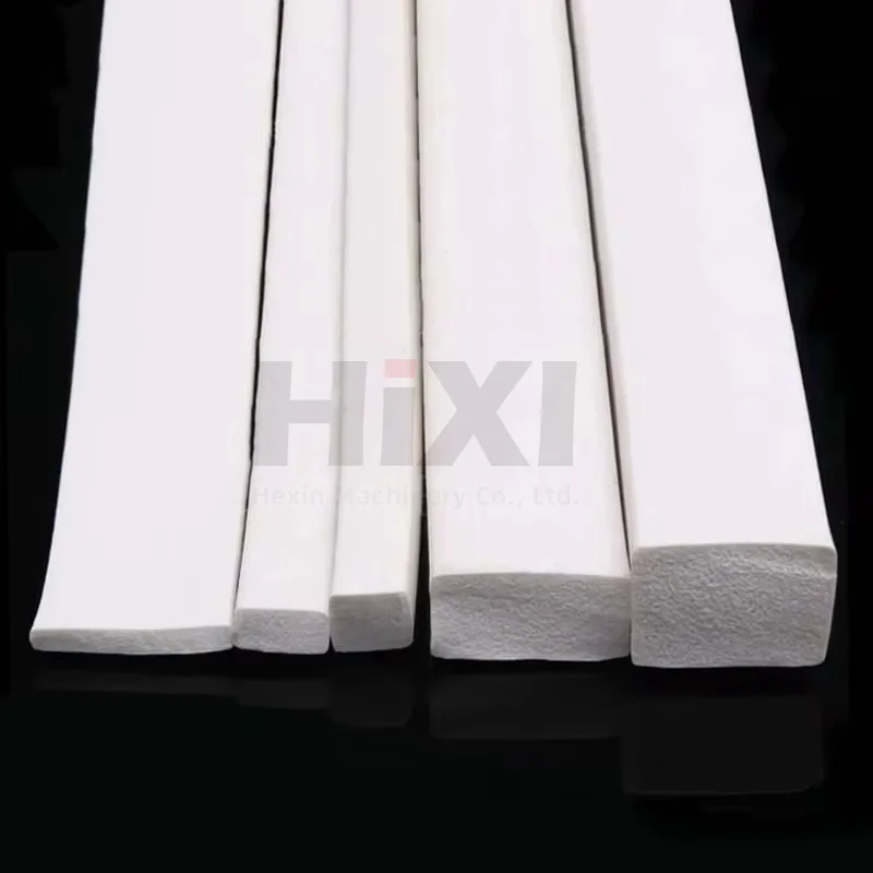 Квадратная губчатая полоса из силиконовой резины, прямоугольная белая, уплотнительная лента из пеноматериала VMQ, дверь и окно, уплотнительная прокладка