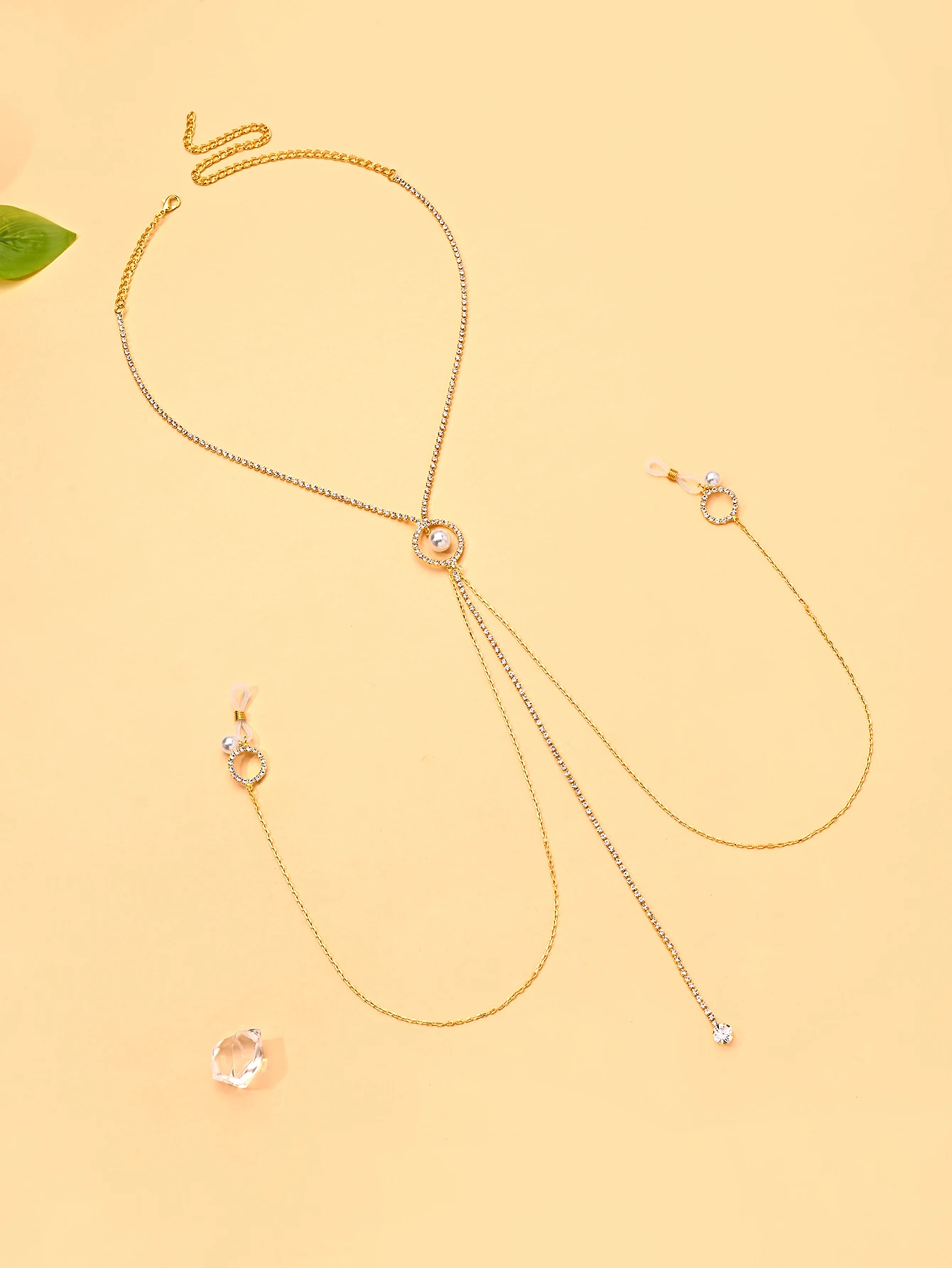 Sultry Gold-Plated Tassel Nipple Chain, Pearl Adjustable Body Jewelry, Hot Girl Style, Backless Outfit Essential for Party
