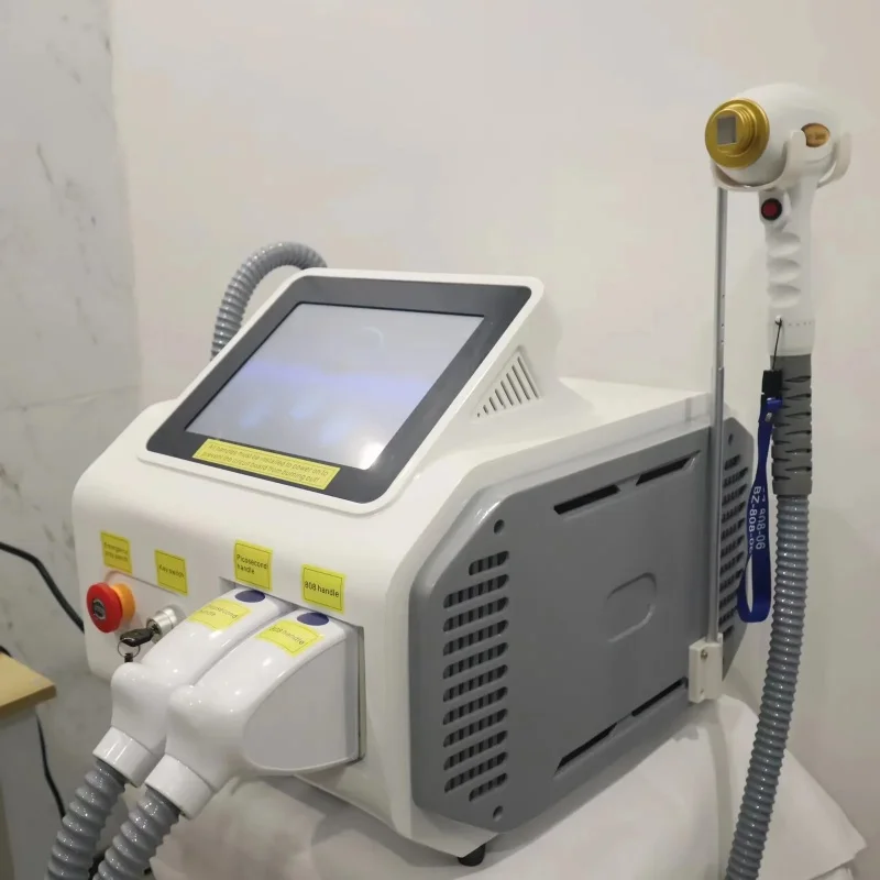 

3000W Professional Ice Diode Laser Hair Removal Machine 2-in-1 Picosecond Tattoo Removal Pico Freckle Whitening 2024