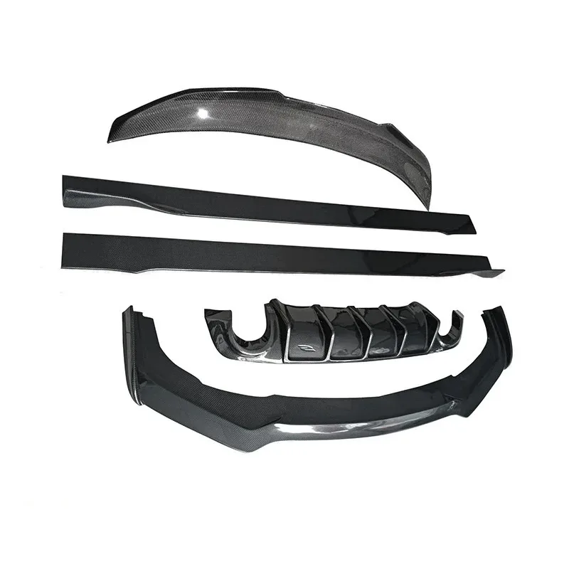 Carbon Fiber Body Kit for Infiniti Q50 2014 Front Rear Lip Side Skirt Tail Wing