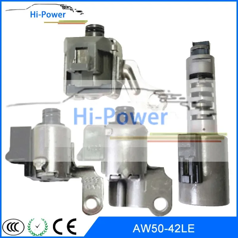 

4PCS AW50-40LE AW50-40LS AW50-40 AW50-42LE (AF14/ AF20/ AF22) Auto Transmission solenoids For Volvo 850 t5 SAAB CHEVY AW50