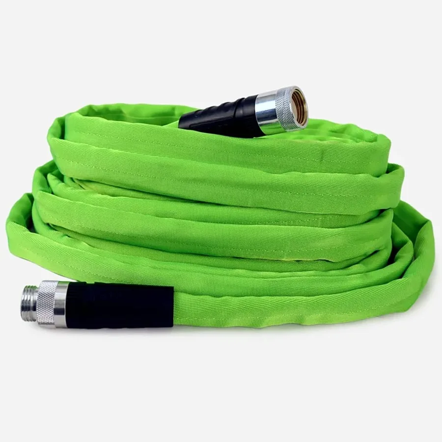 

Lightweight, Ultra Flexible, Durable, Kink-Resistant Garden Hose, 3/4" x 100', Green