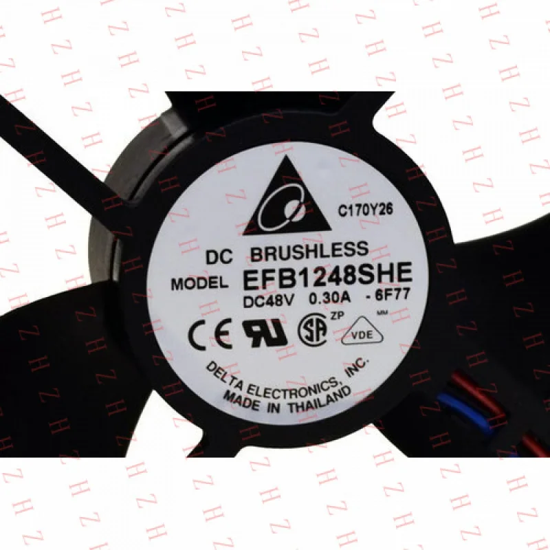 P+ for Delta 48V High Speed Axial Fan EFB1248SHE 120x120x38MM 3-Wire Tach Output Sensor