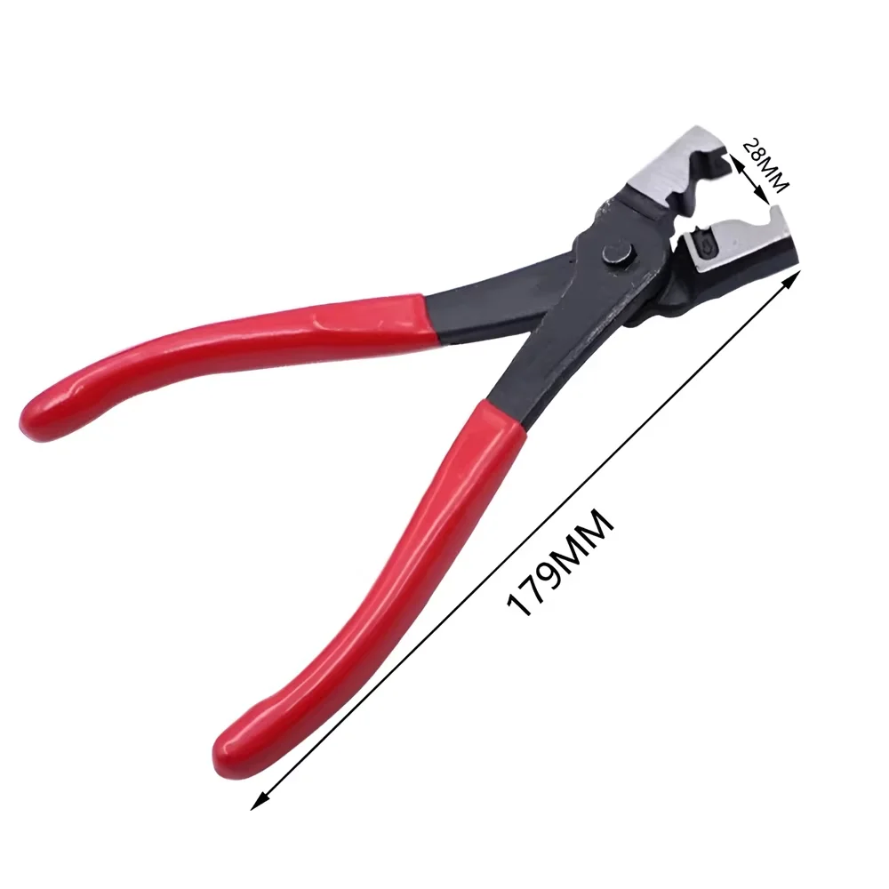 Professional Auto Car Water Oil Pipe Metal Clic Clicr-R Type Hose Clip Plie Collar Clamp CV Boot Swivel Tool Flat-Band Hose image 5