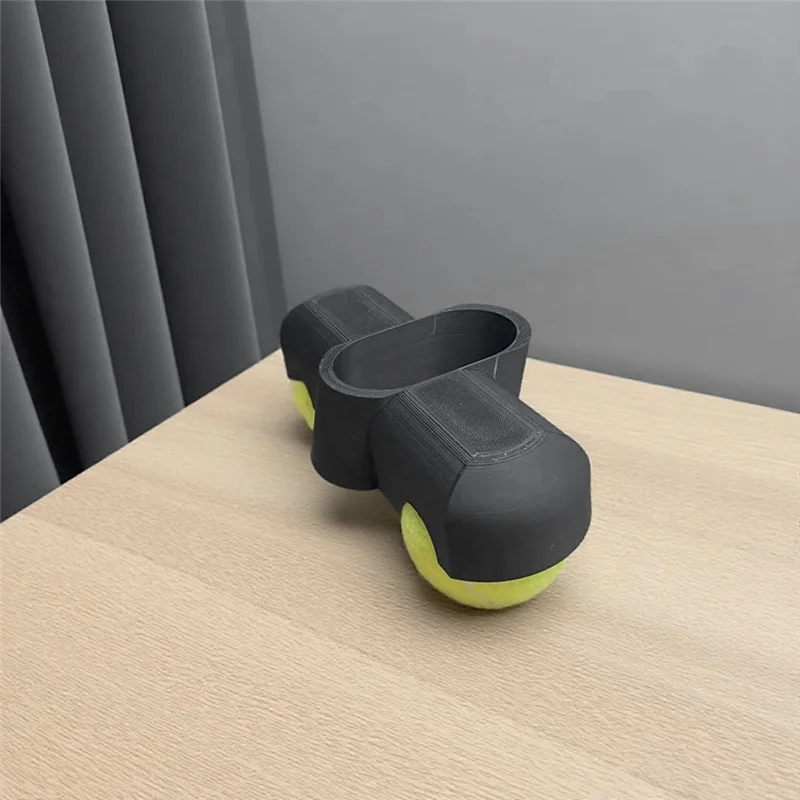【BIG SALE】Indoor Cycling Snap Rocker Feet Adapter Set(4 Pack) Including Tennis Ball For Wahoo,Indoor Trainer Workout Equipment A