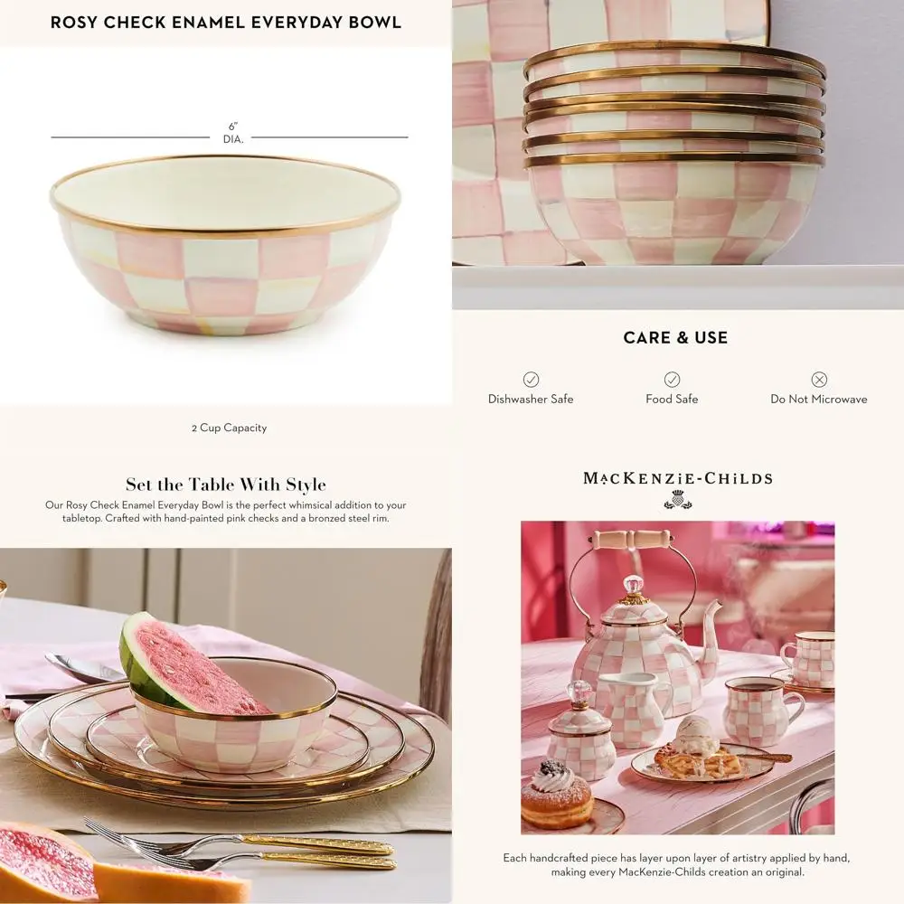 

Ежедневная сервировочная миска, очень маленькая, с розово-белым полосатым узором, набор из 1 шт.