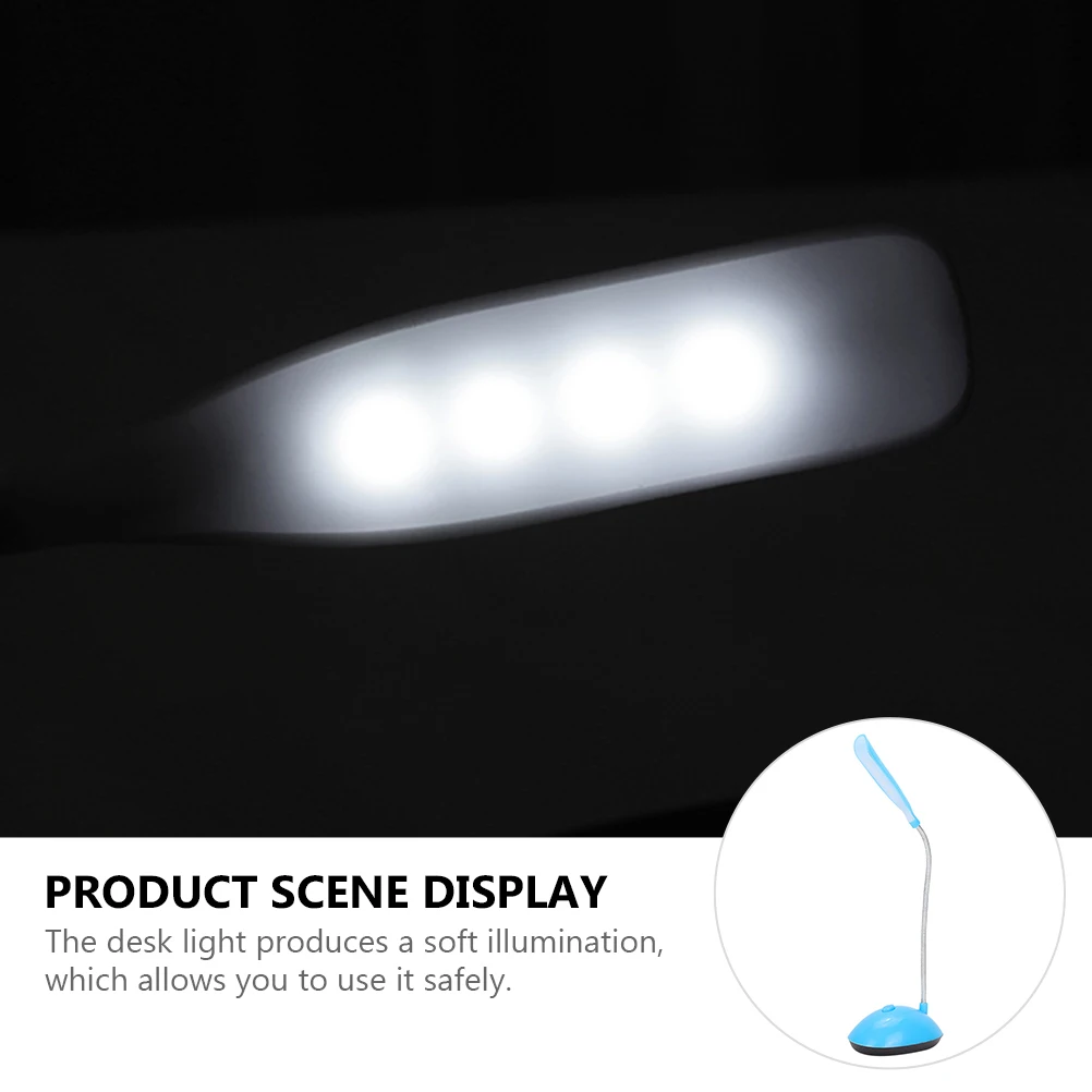 

Foldable Led Desk Light Powered Student Lamp For Reading Portable Desktop Night Light 3 Color Temperature Modes