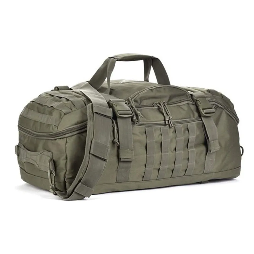 Durável 3 em 1 duffle sacos 45l grande capacidade montanhismo mochila impermeável rasgo resistente saco de fim de semana para homens