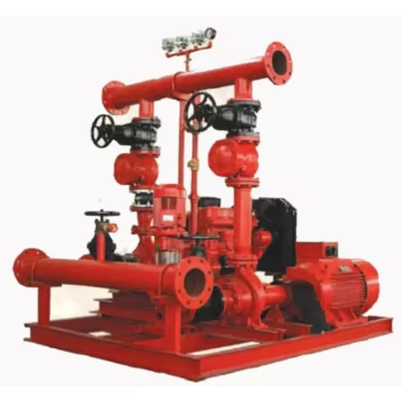 Sprinkler Pump System Engine Drive Fire Fighting Pump Set Hydrant System