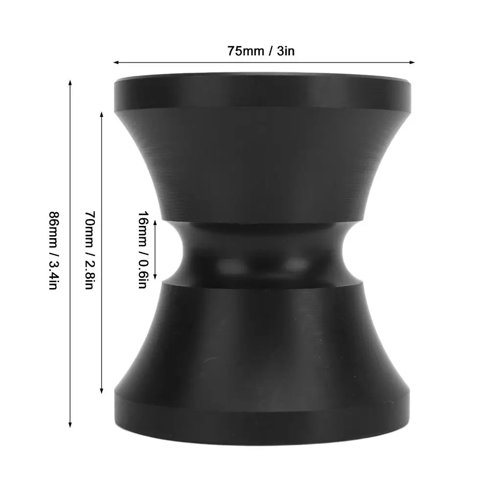 Boats Yachts Trailers Black Boat Trailer Roller 60*45mm 40*49mm Bow Roller Shock Proof 75*86mm Bell Roller Yacht Marine #5