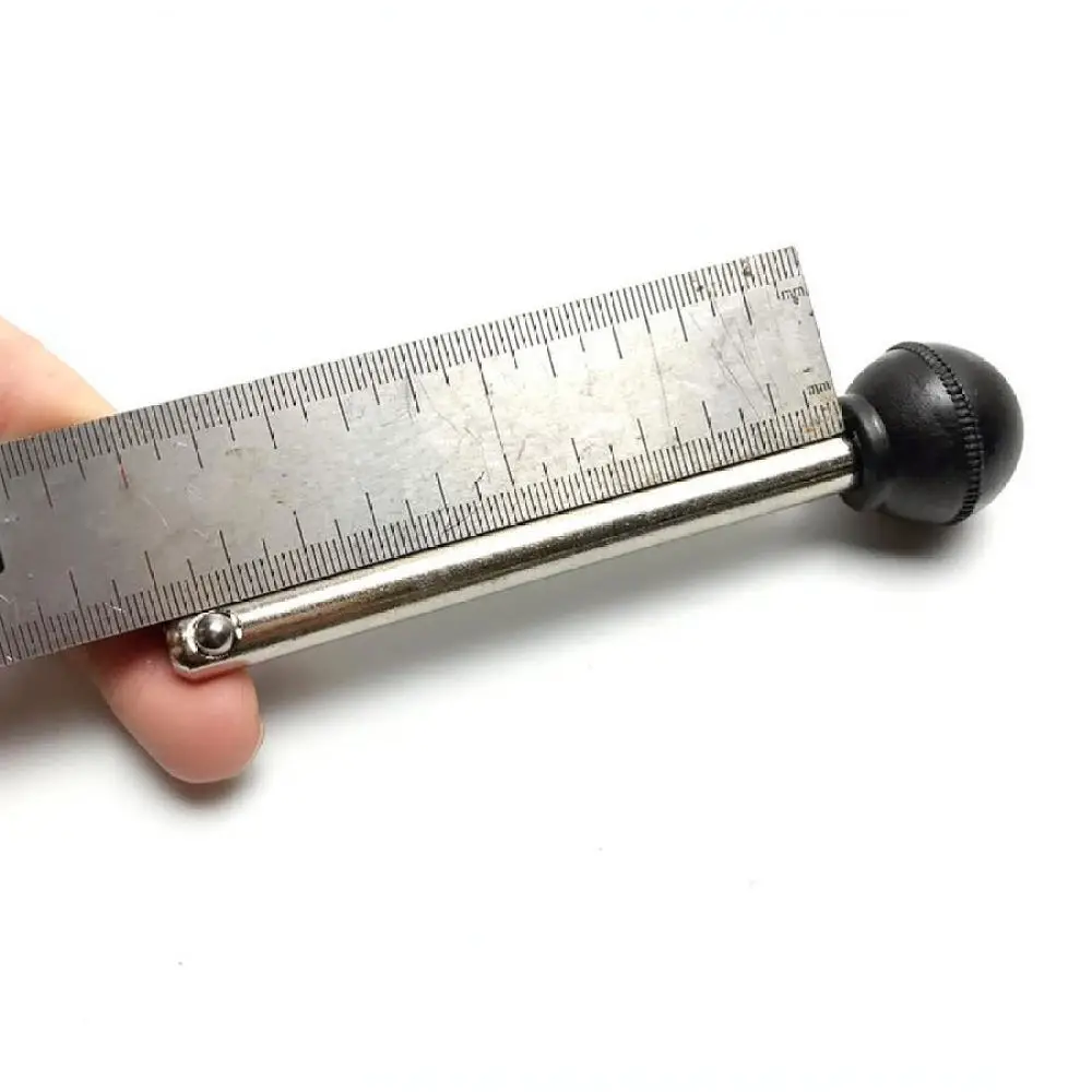 Reliable Fitness Equipment Locking Pin 10mm By 92mm Metal Detent Pin Ergonomic Grip Accessory For Workout Machine Parts