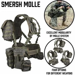 Russian optimized Molle version SMersh carrying tactical vest