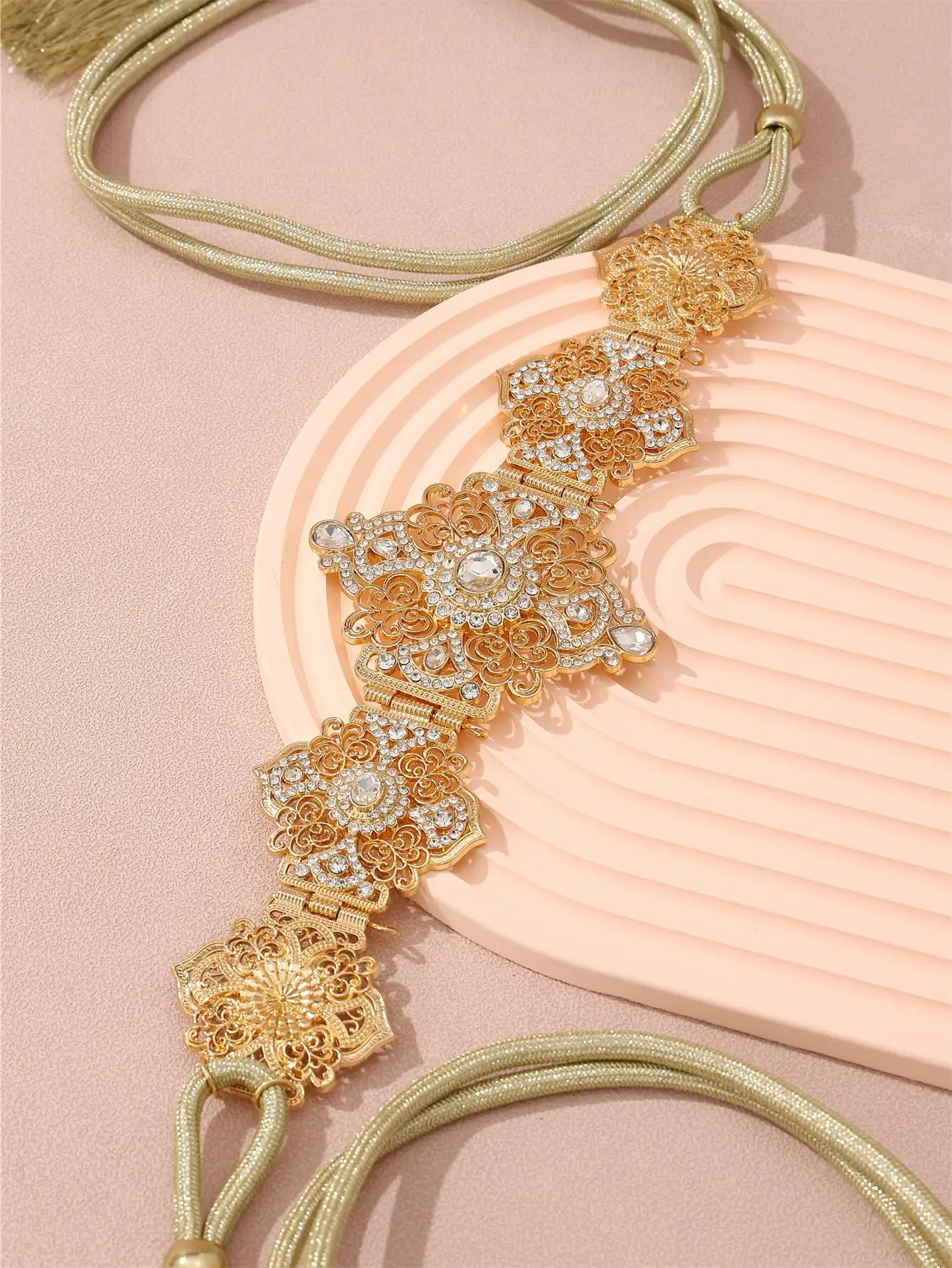 

Марокканский женский пояс для абайи, регулируемый размер, в винтажном стиле, для свадеб, фестивалей, аксессуар для костюма