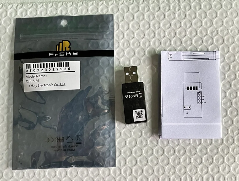 

Беспроводной USB-донгл-симулятор FrSky Compact XSR-SIM для передатчиков FrSky и модульных систем FPV