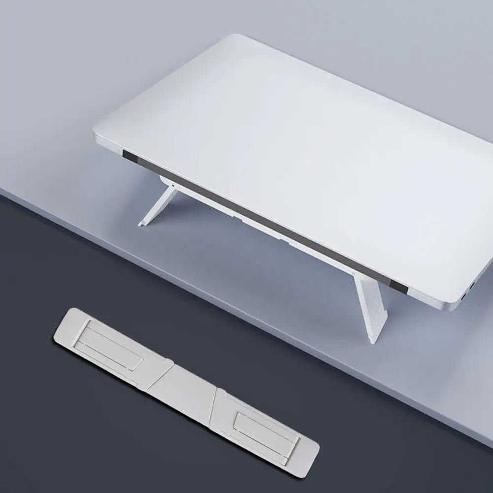 Soporte plegable para ordenador portátil con función de disipación de calor, Ideal para suministros de oficina