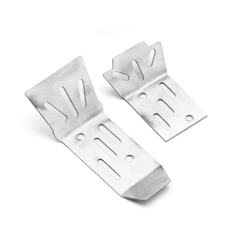 2 pz In Acciaio Inox Anteriore E Posteriore Telaio Armatura Protezione per Arrma 1/18 Granito Grom RC Auto Parti di Aggiornamento Accessori