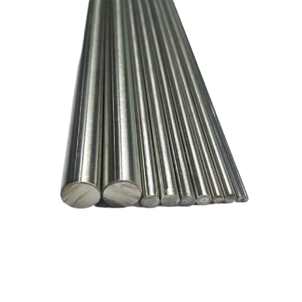 10pcs Shaft Linear RC 304 A2 Stainless Steel Rod 2mm 2.5mm 3mm 4mm 5mm 7mm 8mm Bar Rail Round Shafts Rods Length 100mm