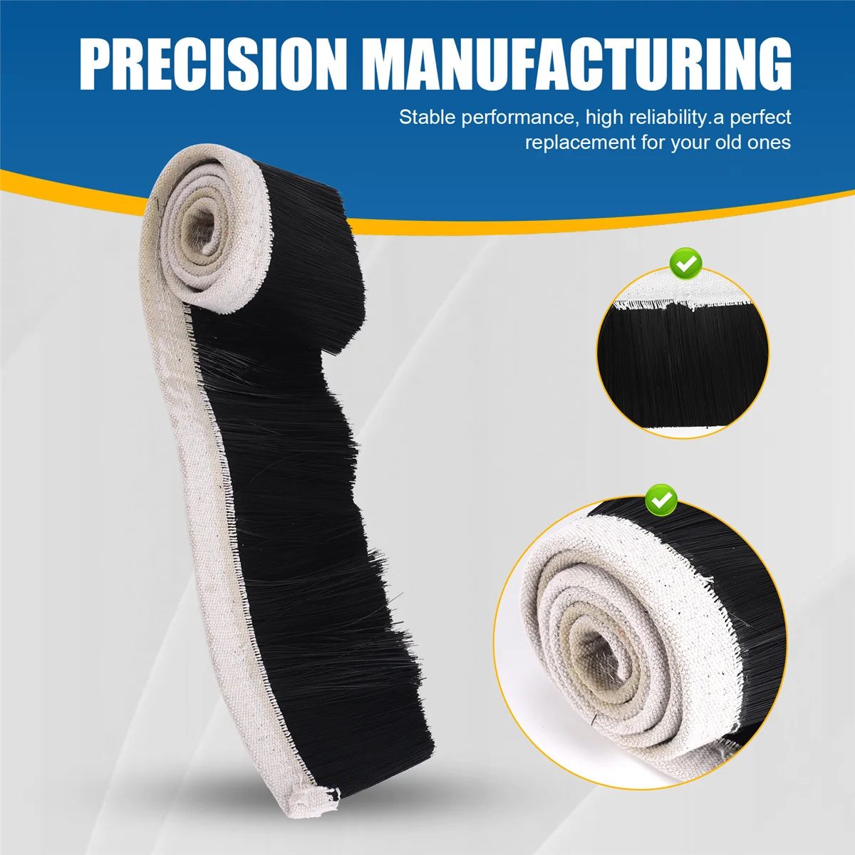 A11I Brush Vacuum Cleaner Dust Collector Engraving Machine Dust Cover for CNC Router Spindle Motor (100 mm)