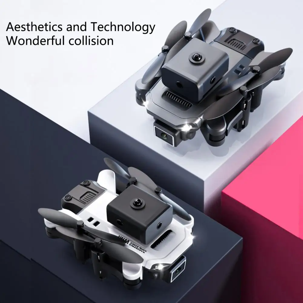 RC 헬리콥터 드론 1 세트, 강력한 호버 기능 2 색 초광각 카메라 RC 드론 세트, 남아용 선물, 가정용