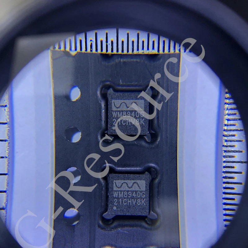 (5pcs) WM8940GEFL/RV WM8940G (Marking WM8940) QFN-24 Mono CODEC with Speaker Driver