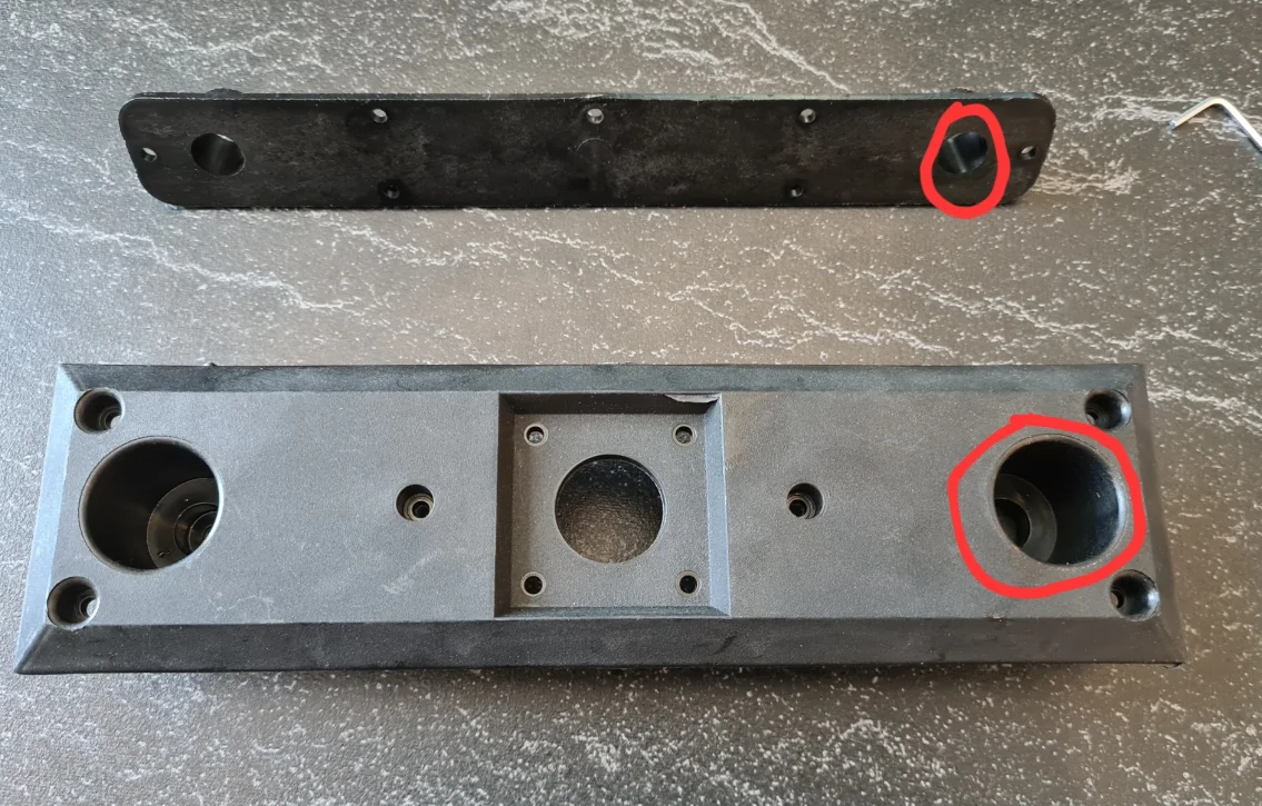 

The Z axis Φ 12 plastic parts for QIDI TECH X-PRO