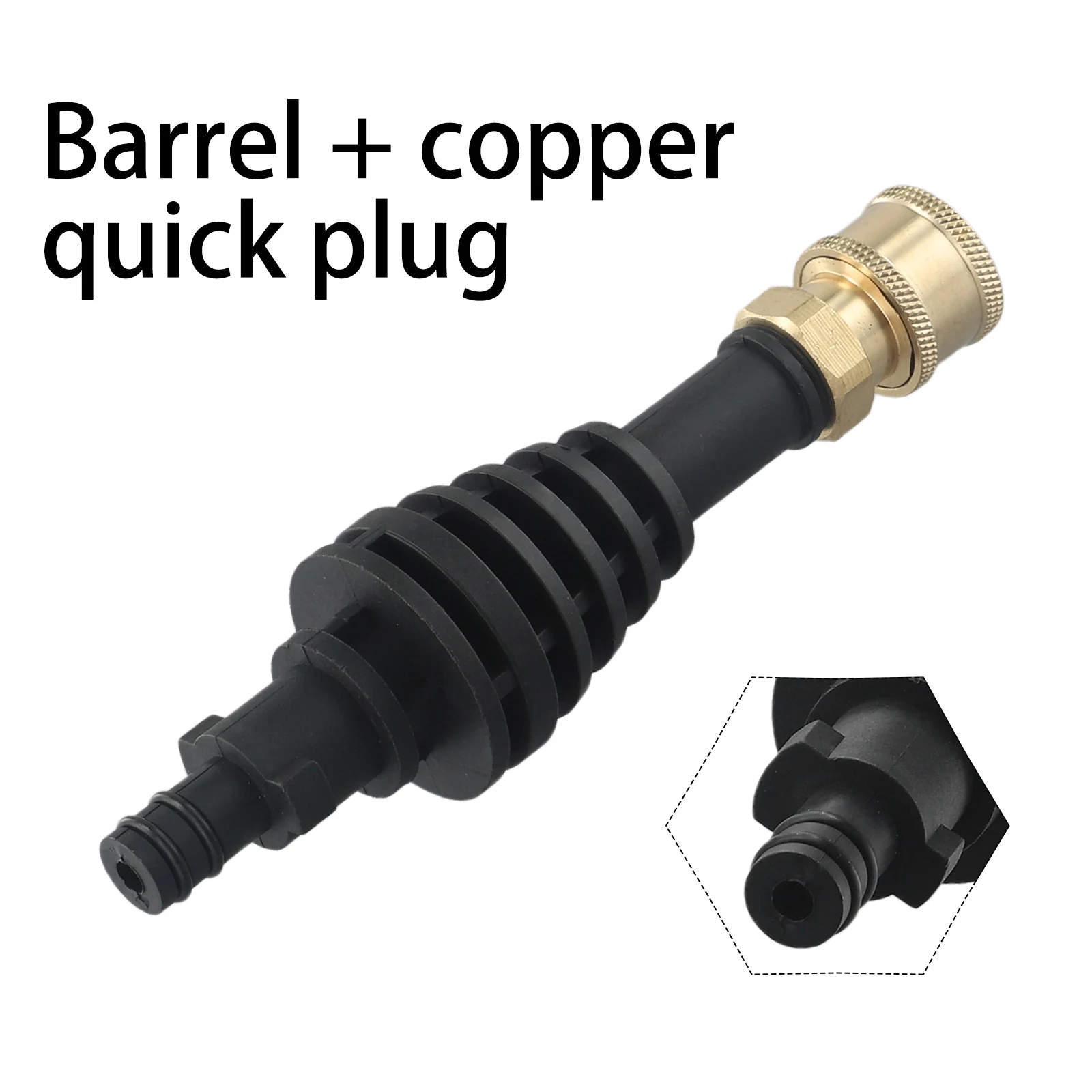Do WORX WA4013 krótki Adapter przedłużenie akcesorium czarna liczba 60046622 zamienny narzędzie do mycia samochodu do czyszczenia ogrodu
