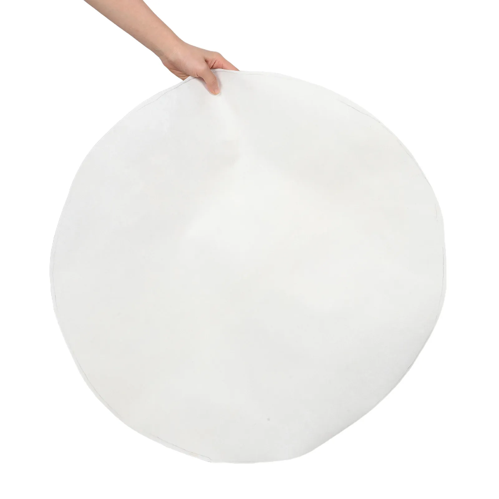 

Flat Round 23.4in African Drum Head Skin Replacement Genuine Goat Skin for Percussion Instruments Professional Tone Quality