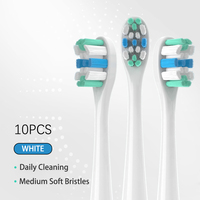 10pcs Toothbrushes Head Suitable for Usmile All Series Models Vacuum Packaging