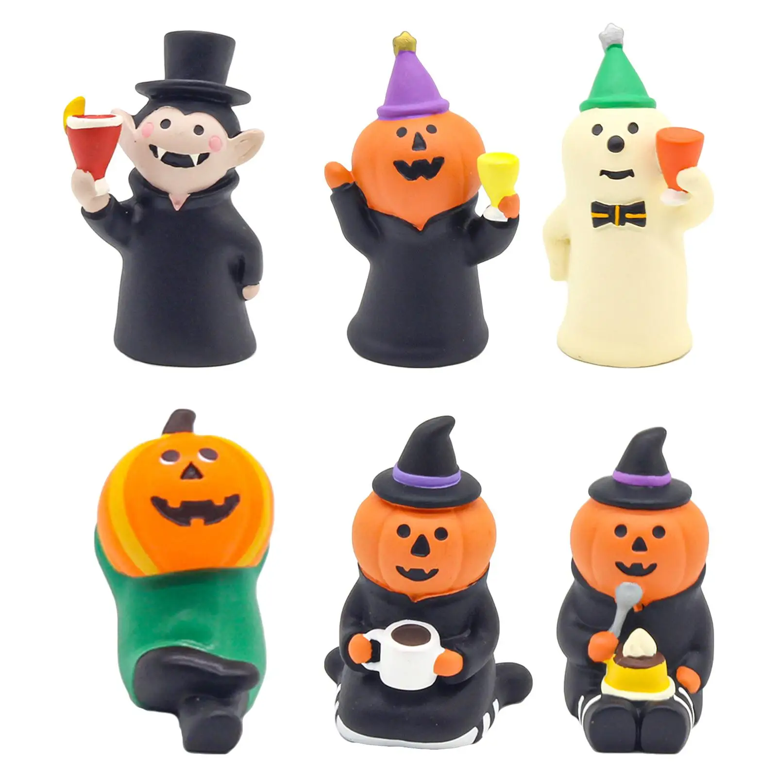 

Смола Тыква Образец Орнамент Хэллоуин Миниатюрный Heim Россия Декор Аксессуар