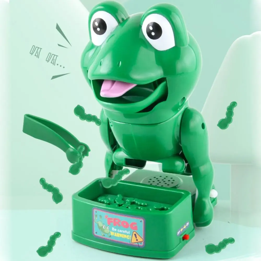 

Plastics Stealing Insect Frog Biting Prank Simulation Electric Finger Bite Scary Game Multifunctional Craft Decor