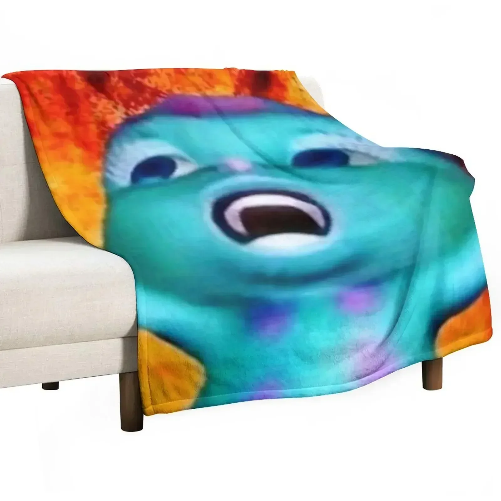 bibble meme Throw Blanket Luxury Designer Comforter Sleeping Bag Hairys Cute Blankets For Baby Blankets