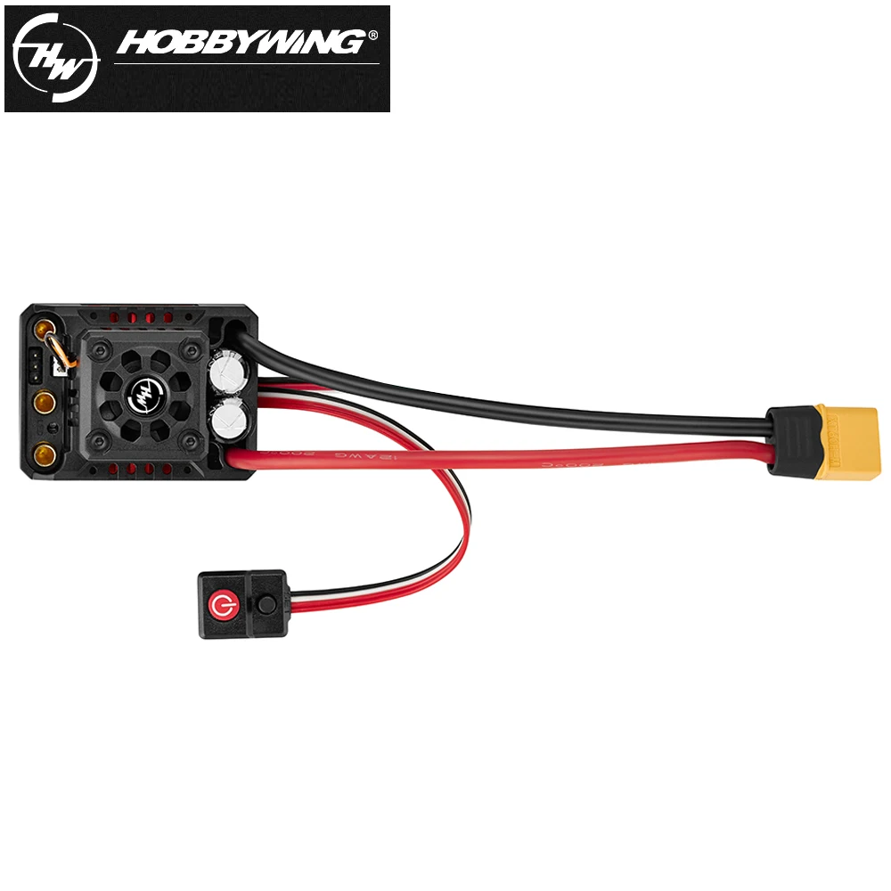 HobbyWing QuicRun WP-10BL120 G2 120A Brushless ESC Waterproof Suitable for 1/10 RC Car